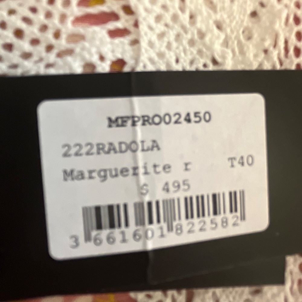 Maje NWT Printed lace braid dress Size 40 (US size Large) - Picture 15 of 16